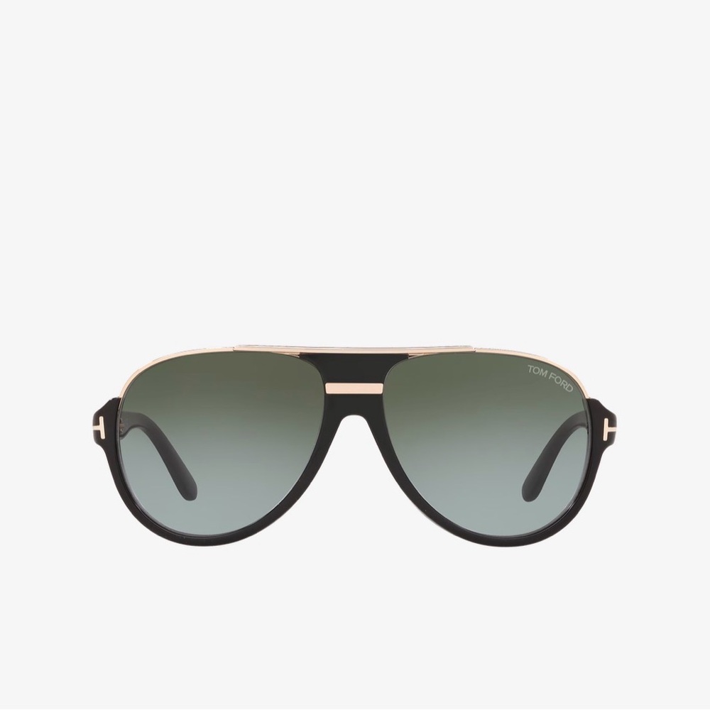 Tom Ford Black and Gold Aviator Sunglasses
A few small scratches on the bridge